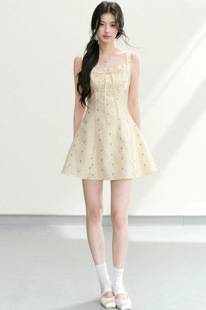 Elegant Floral A-Line Dress