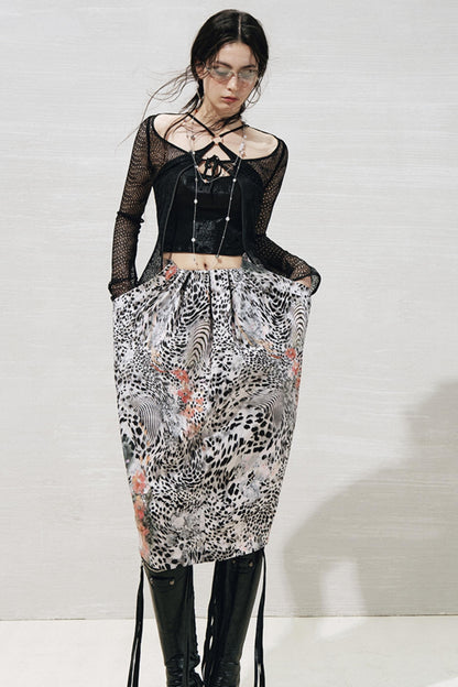 Lace Metallic Cardigan Set