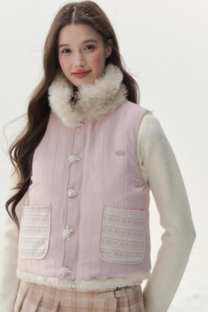 Sweet Berry Reversible Vest