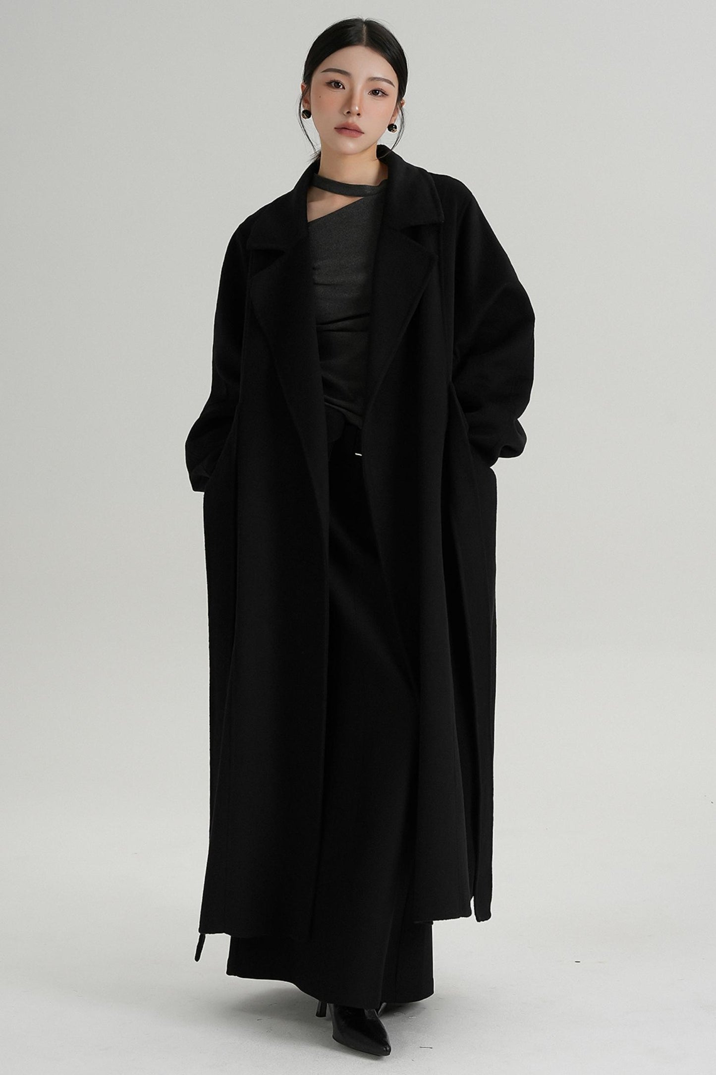 Temperament Wool Reversible Coat