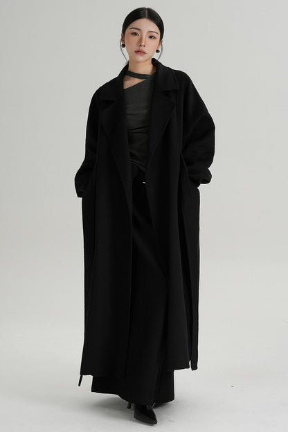 Temperament Wool Reversible Coat