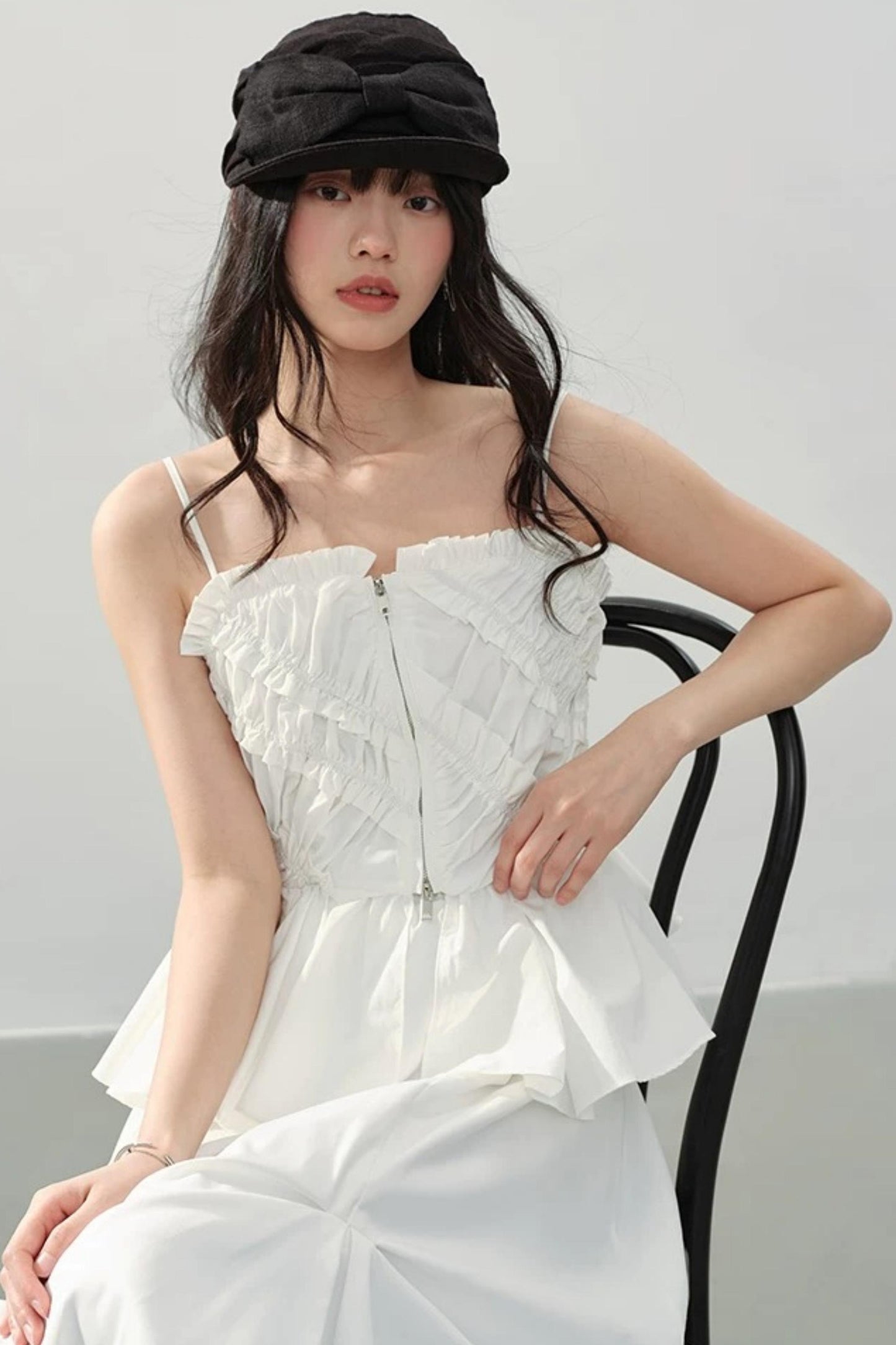 Moonlight Ruffled Camisole Top