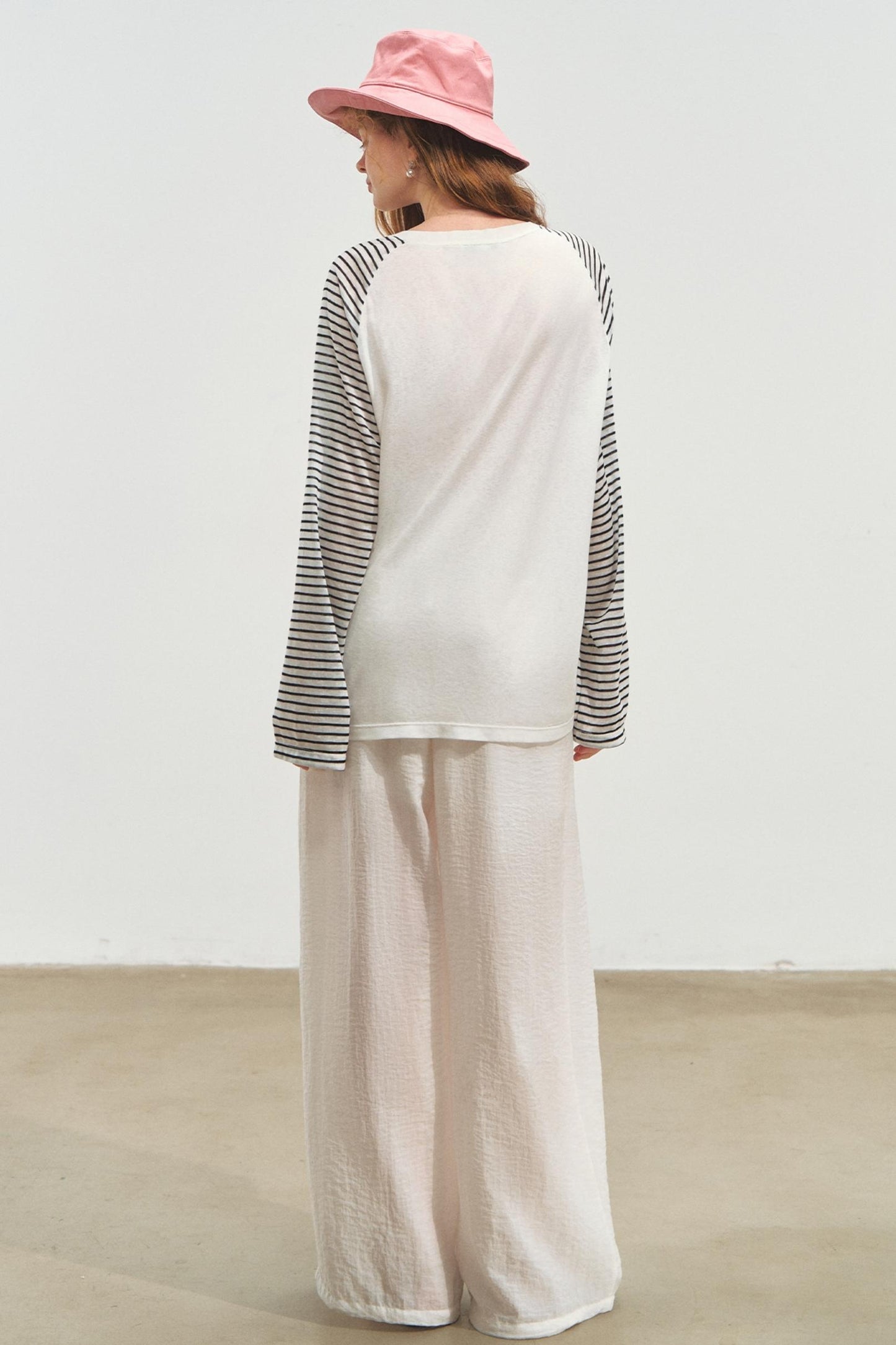 High Neck Silhouette Shirt