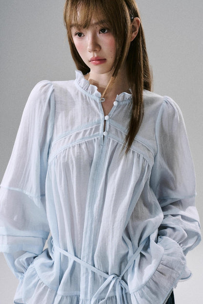 Symphony Acetate Flower Top