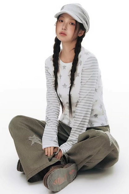 Star Pattern Scimitar Pants