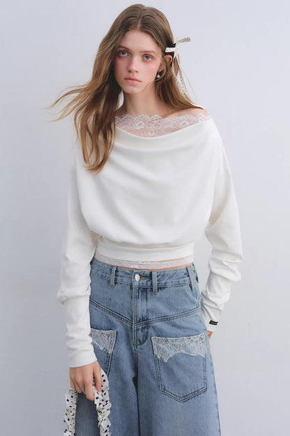 Love Asgony Off-Shoulder Top set-Up