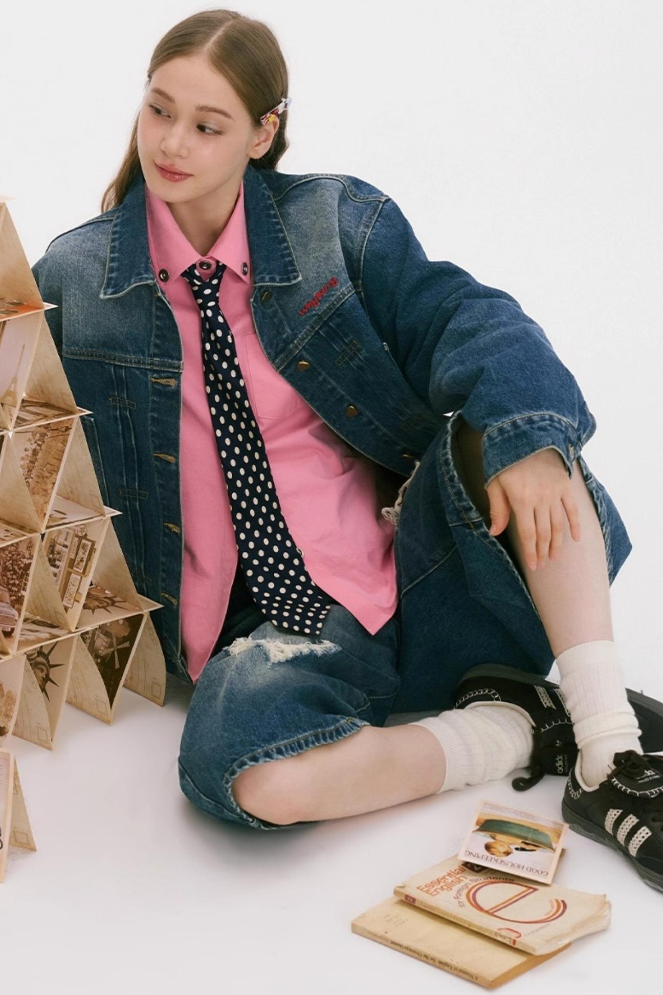 Vintage Washed Denim Jacket