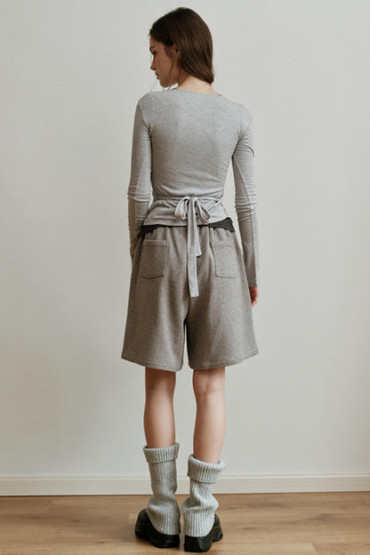 Ambient Strappy Knitwear Top