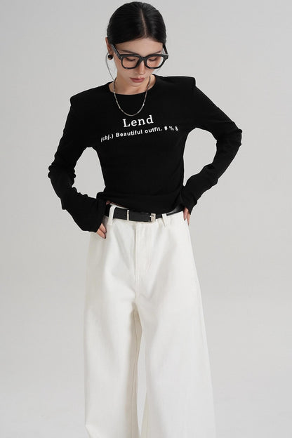 Crewneck Cotton Shirt