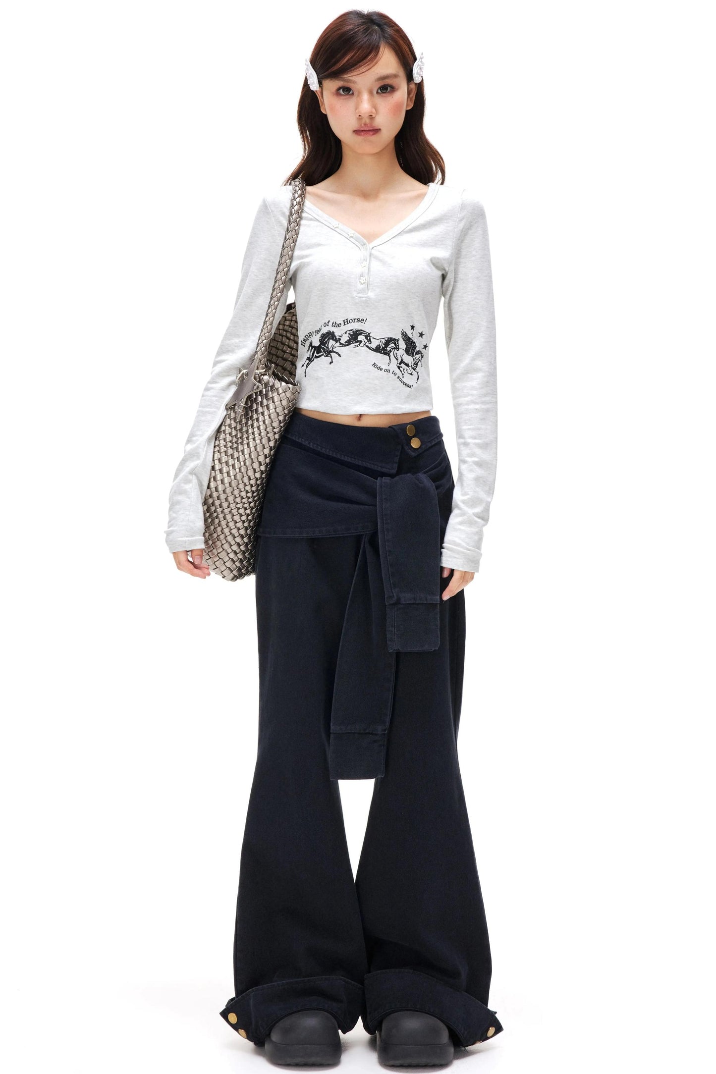 Retro Washed Cargo Pants