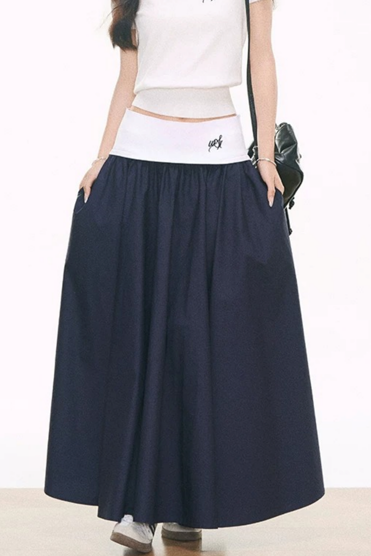 Knitted Ribbed Skirt Set-Up