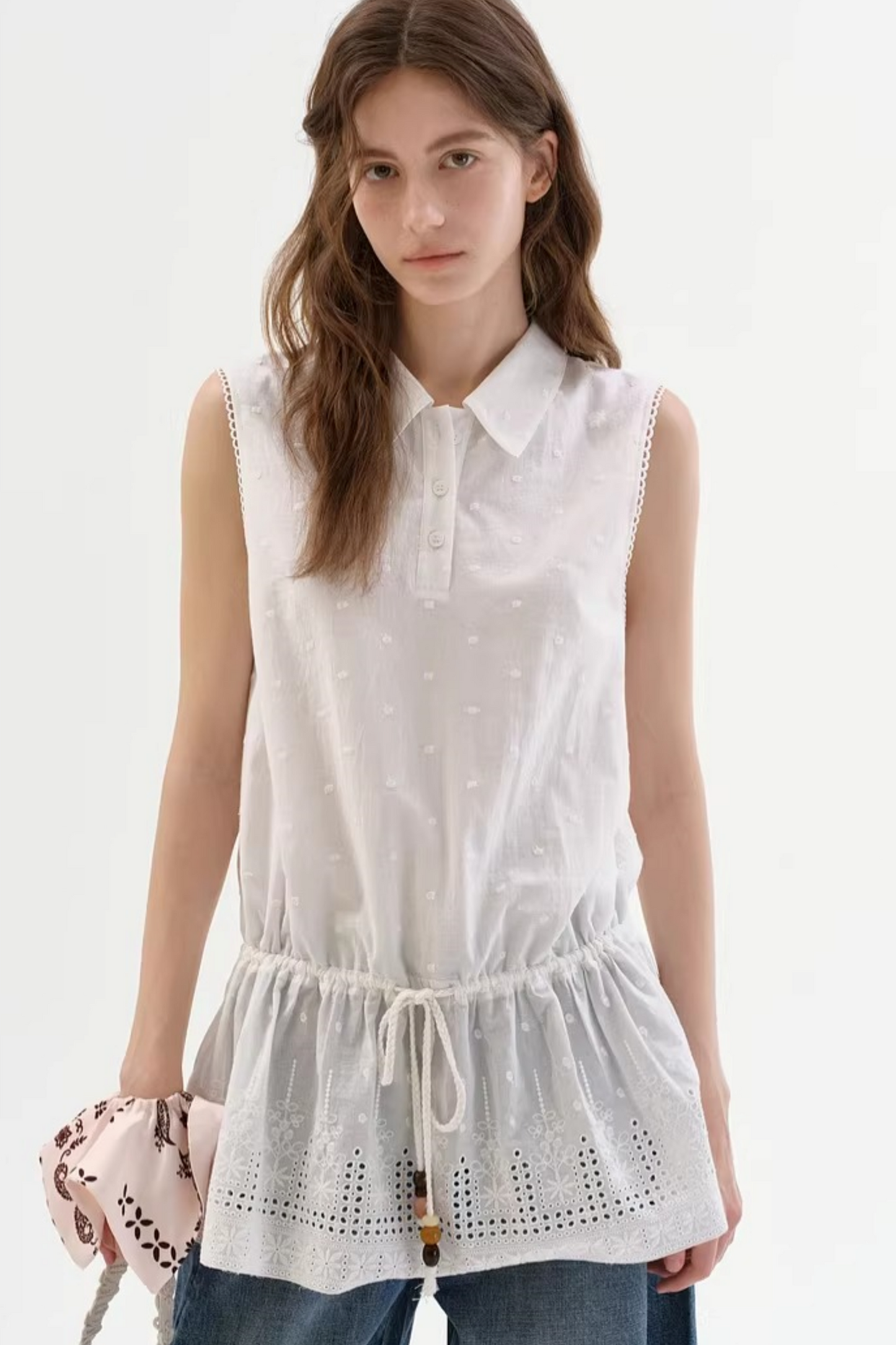 Cotton Embroidery Blouse