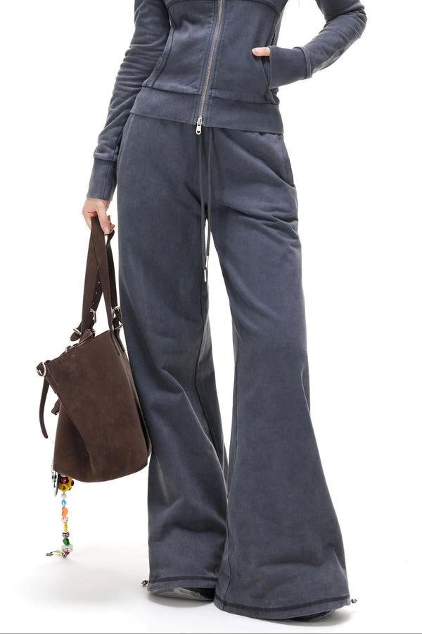 Double-Ended Zipper Jacket & Sweatpants Set-Up