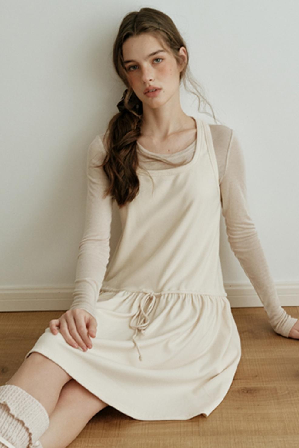 Mist Island Floral Knit Dress