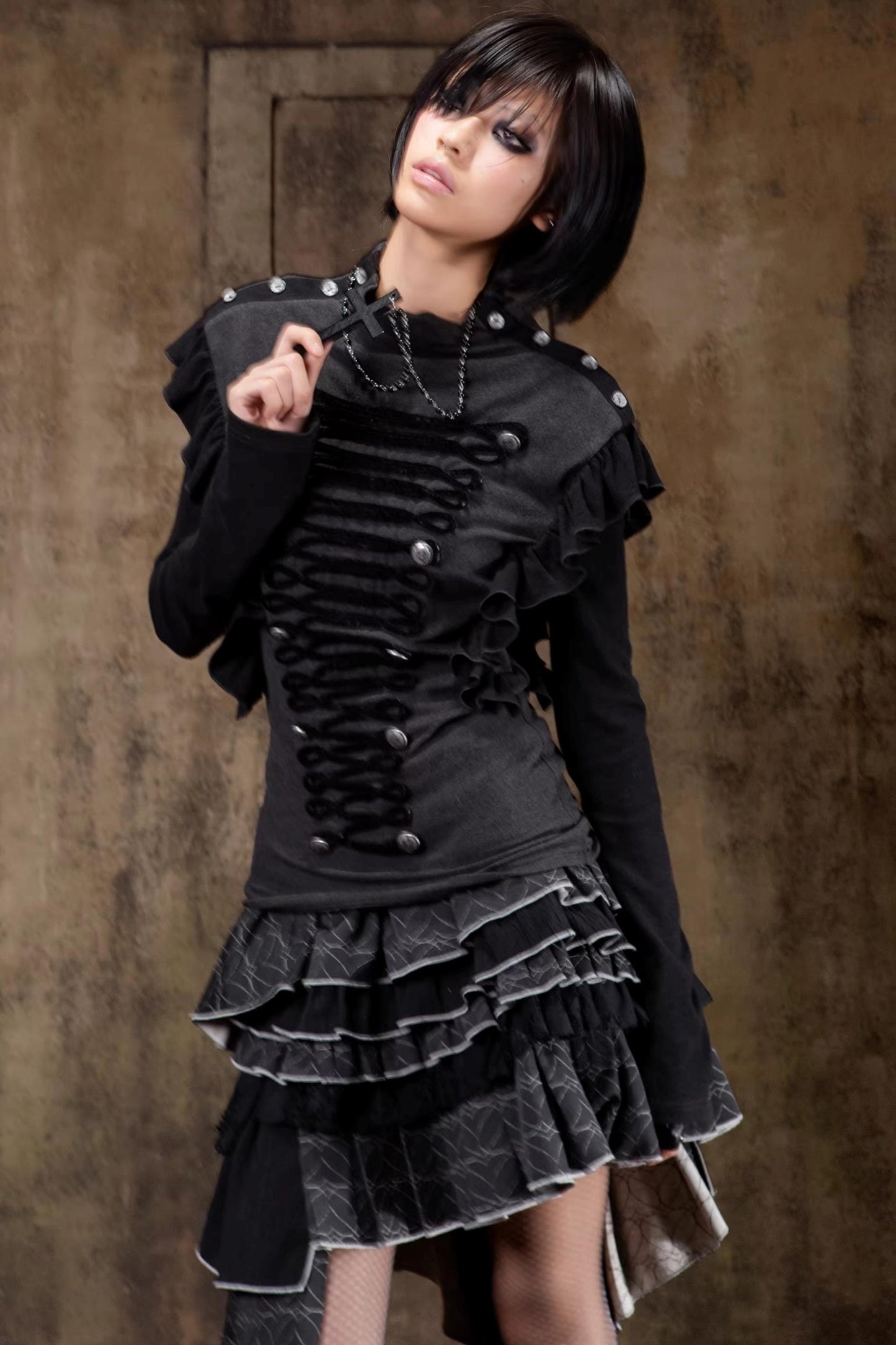 Palace Strick Slim Oberteil