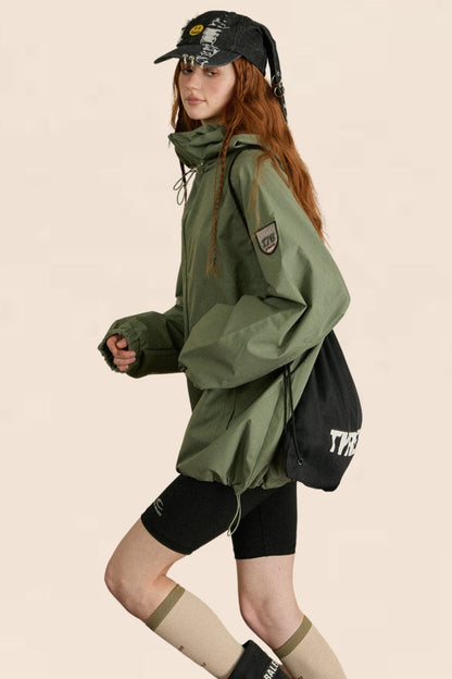 Retro Outdoor Waterproof Cargo Jacket