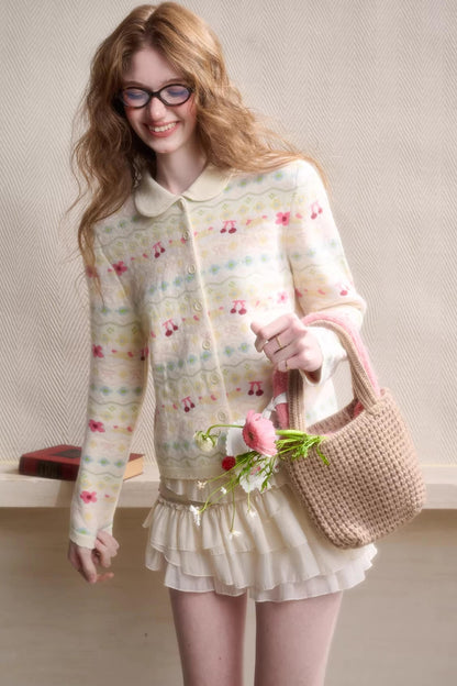 Rainbow Fair Isle Cozy Sweater