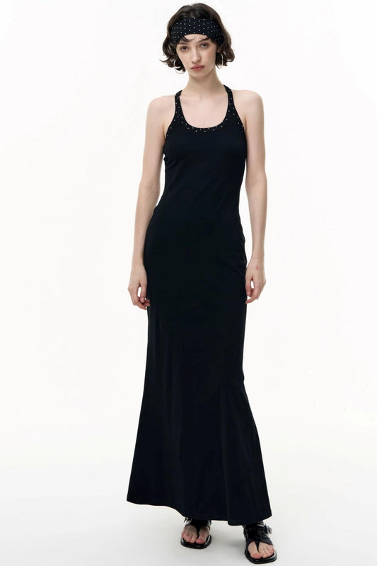 Autumn Striped Camisole Dress