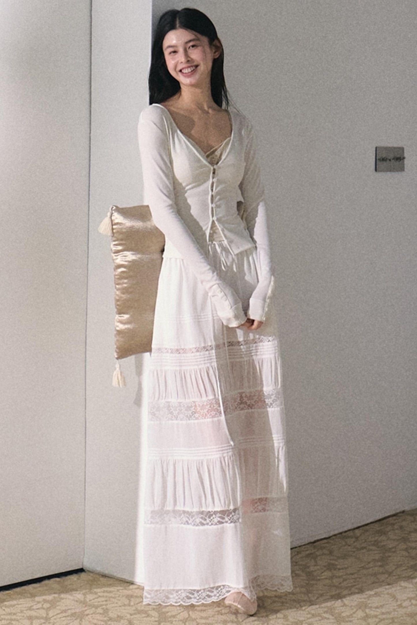 Bohemian Lace Patchwork Skirt