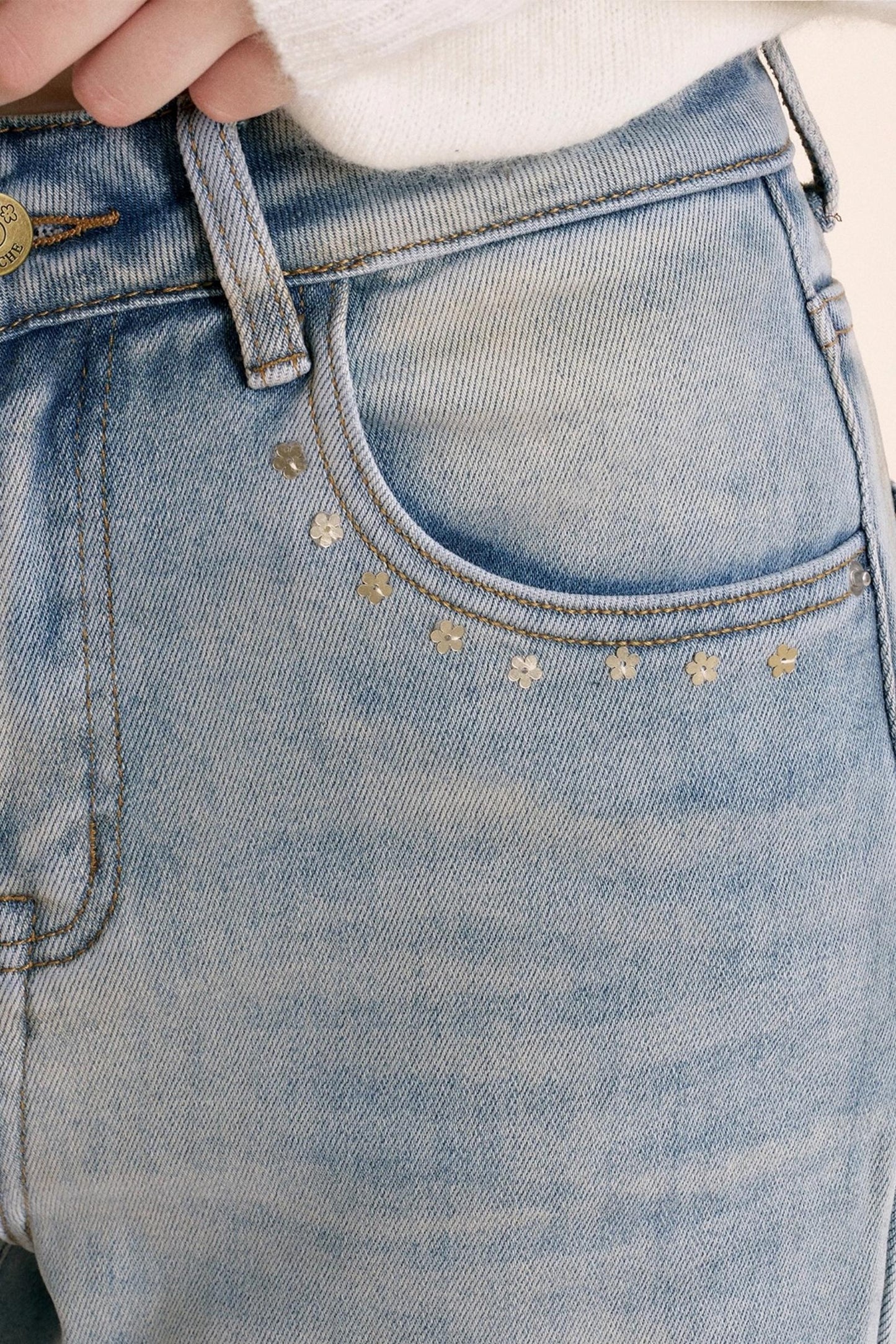 Romantic French Flared Jeans