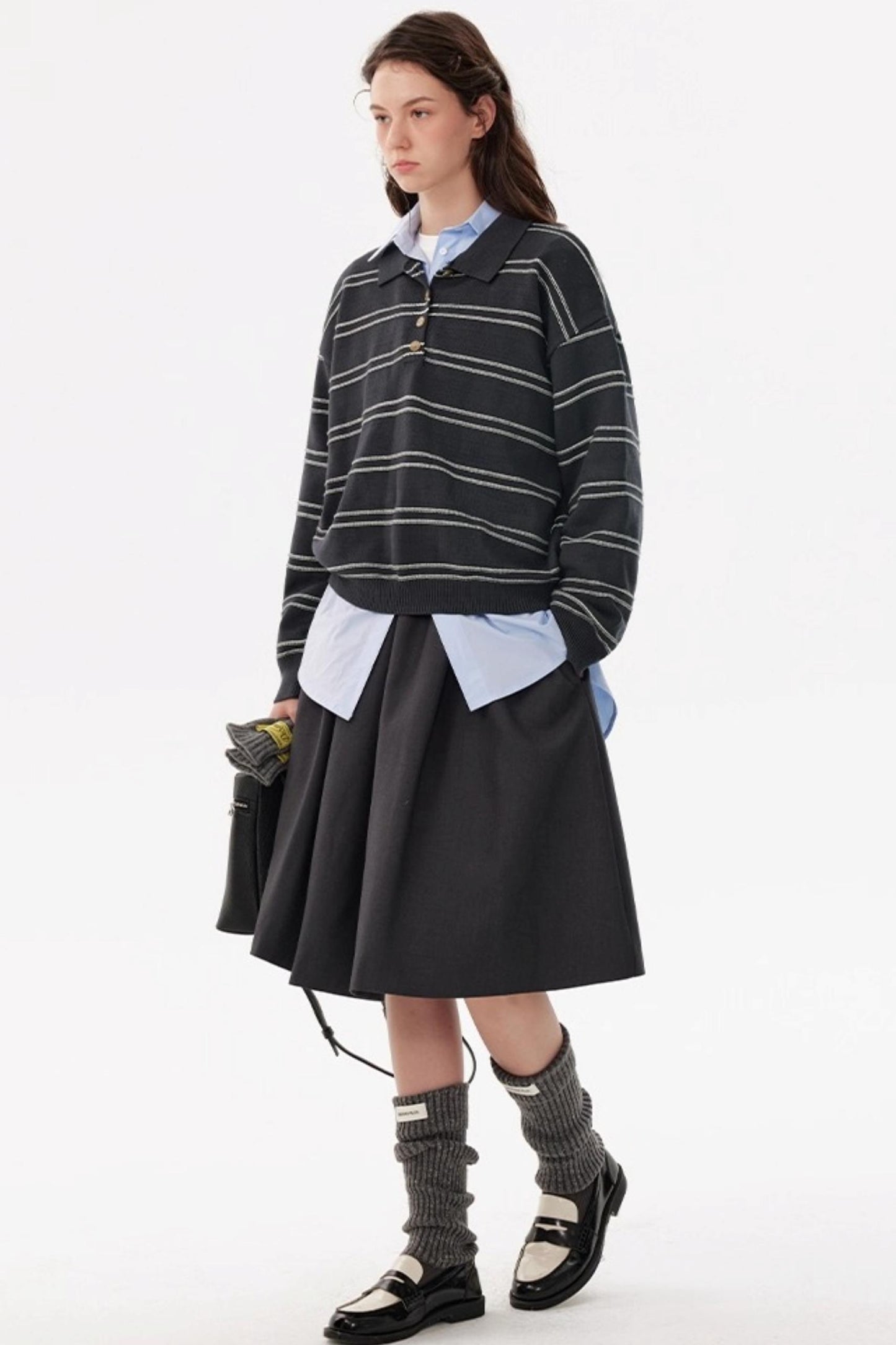 Intellectual Striped Knit Shirt