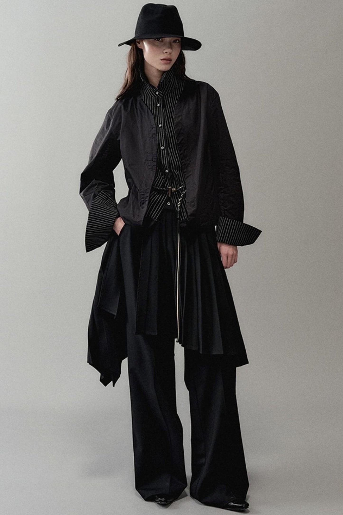 Deconstruct Striped Shirt