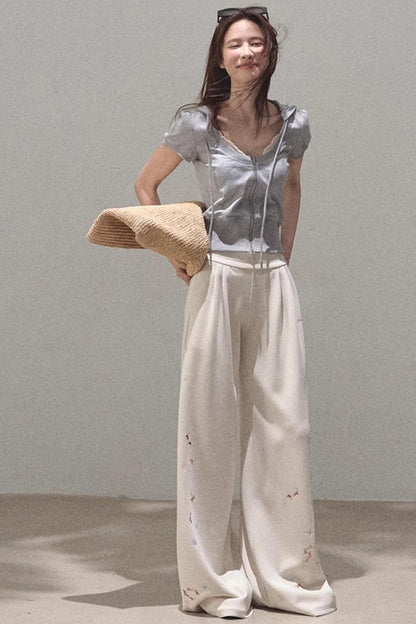 Color Block U-Neck Hooded Cardigan