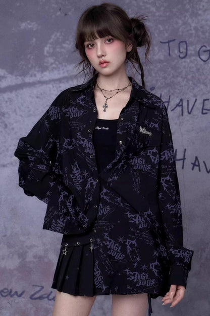 Youthful Spirit Printed Shirt