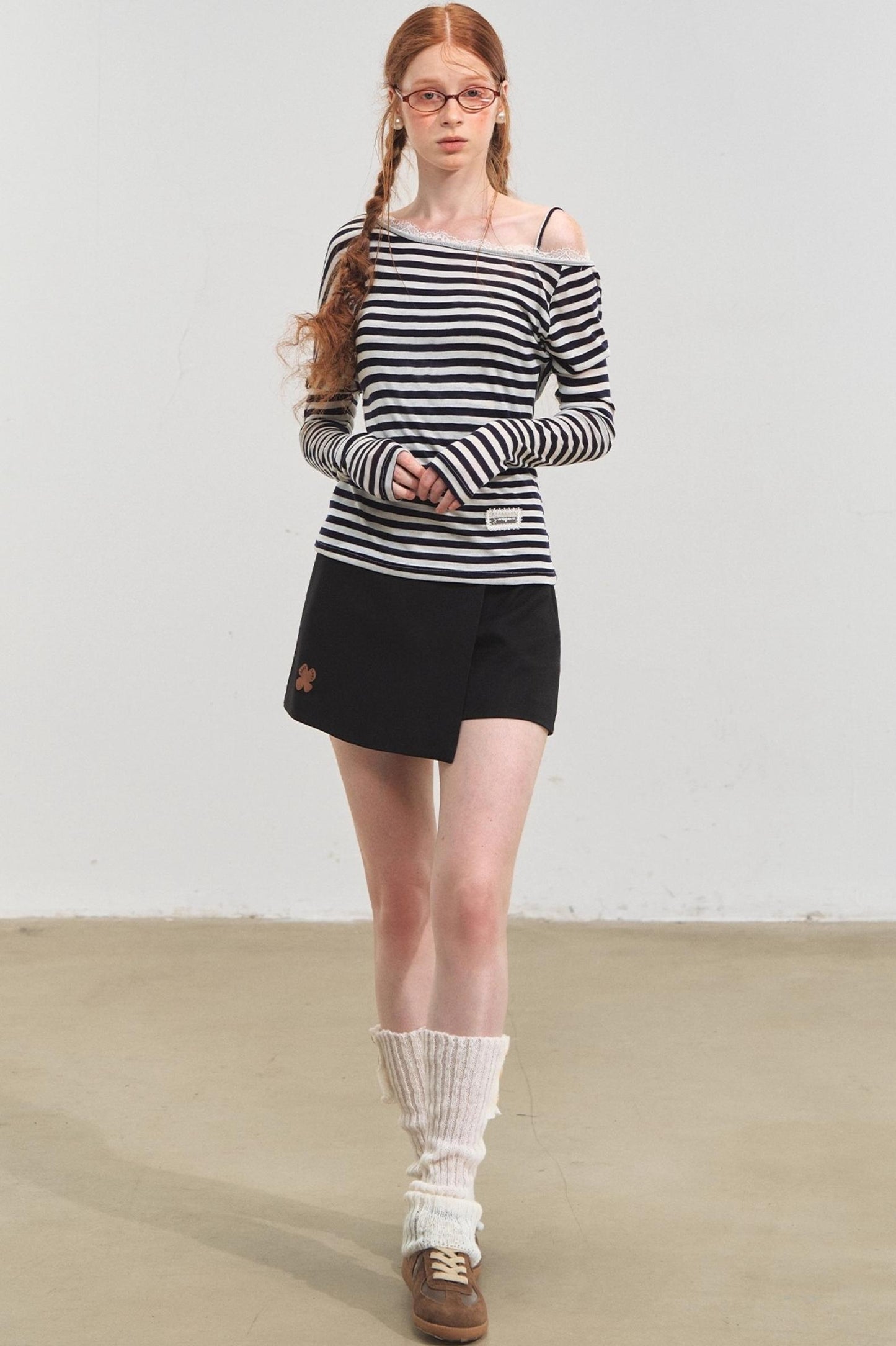 Fun Flower Culottes Skirt