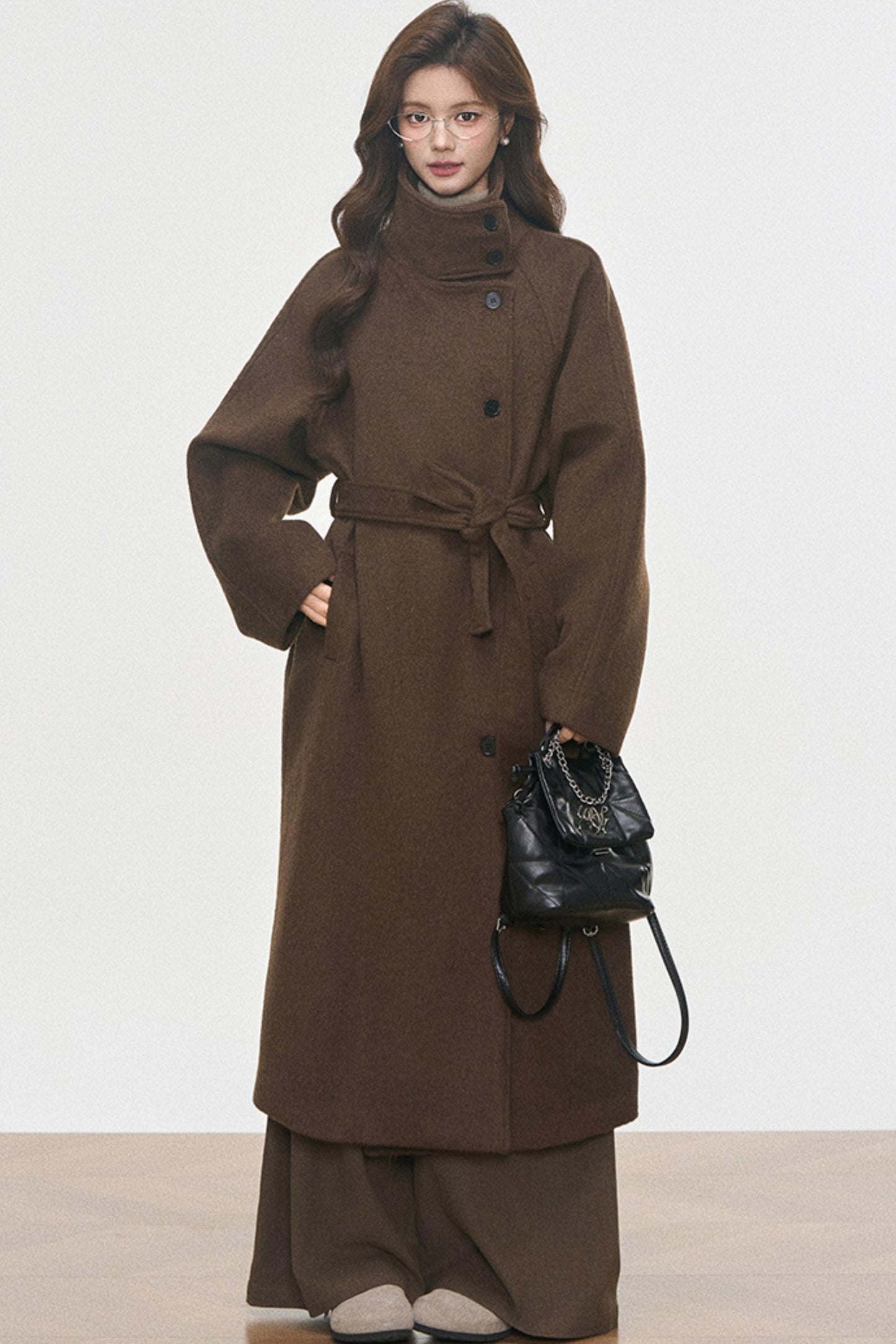 Westayone Woolen Coat Jacket Set-Up