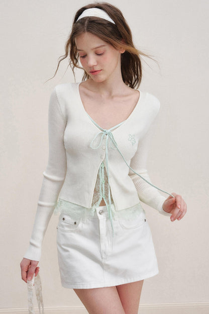 Heartfelt Layered Lace Cardigan