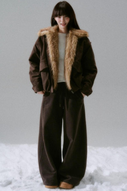 Plush Suede Bud Coat
