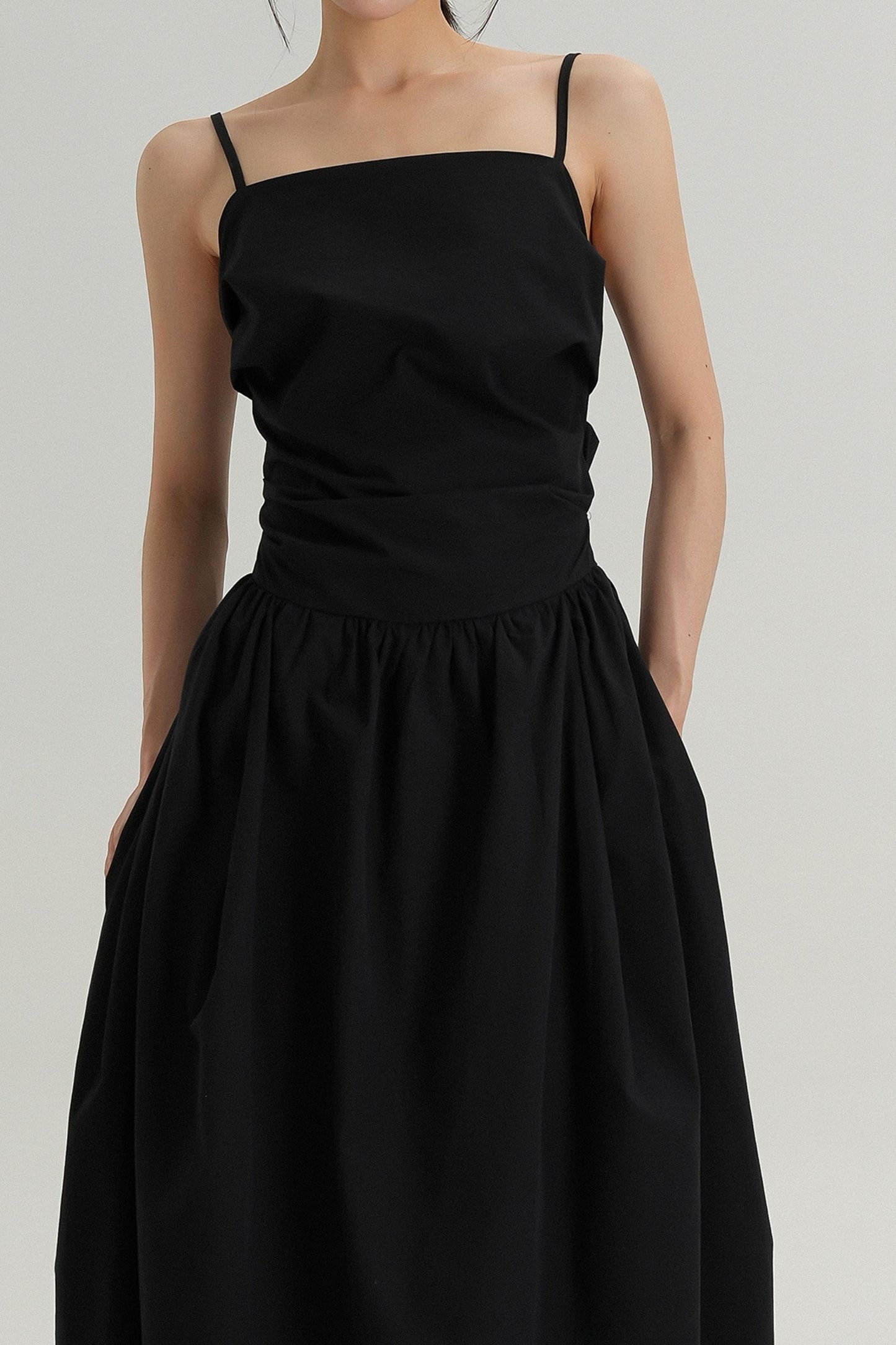 Hepburn Style Waist Slim Dress