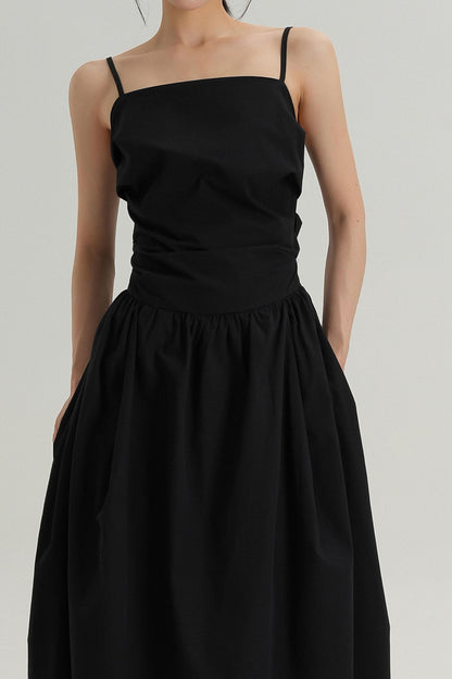 Hepburn Style Waist Slim Dress