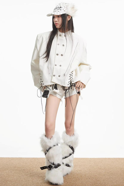 Retro Black Leather Jacket