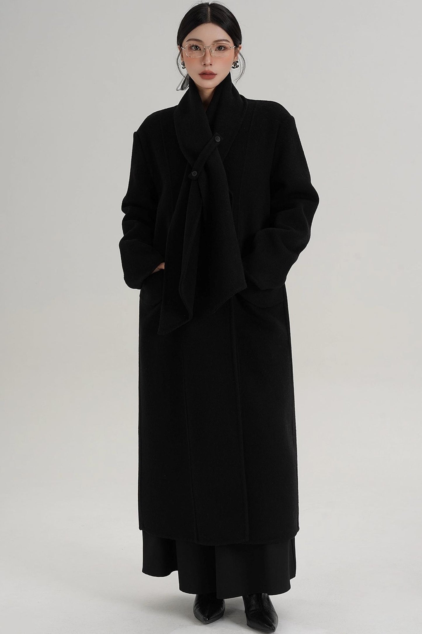Wool Reversible Coat