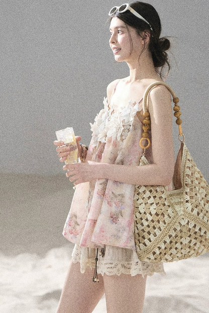 Romance Floral Embroidered Top
