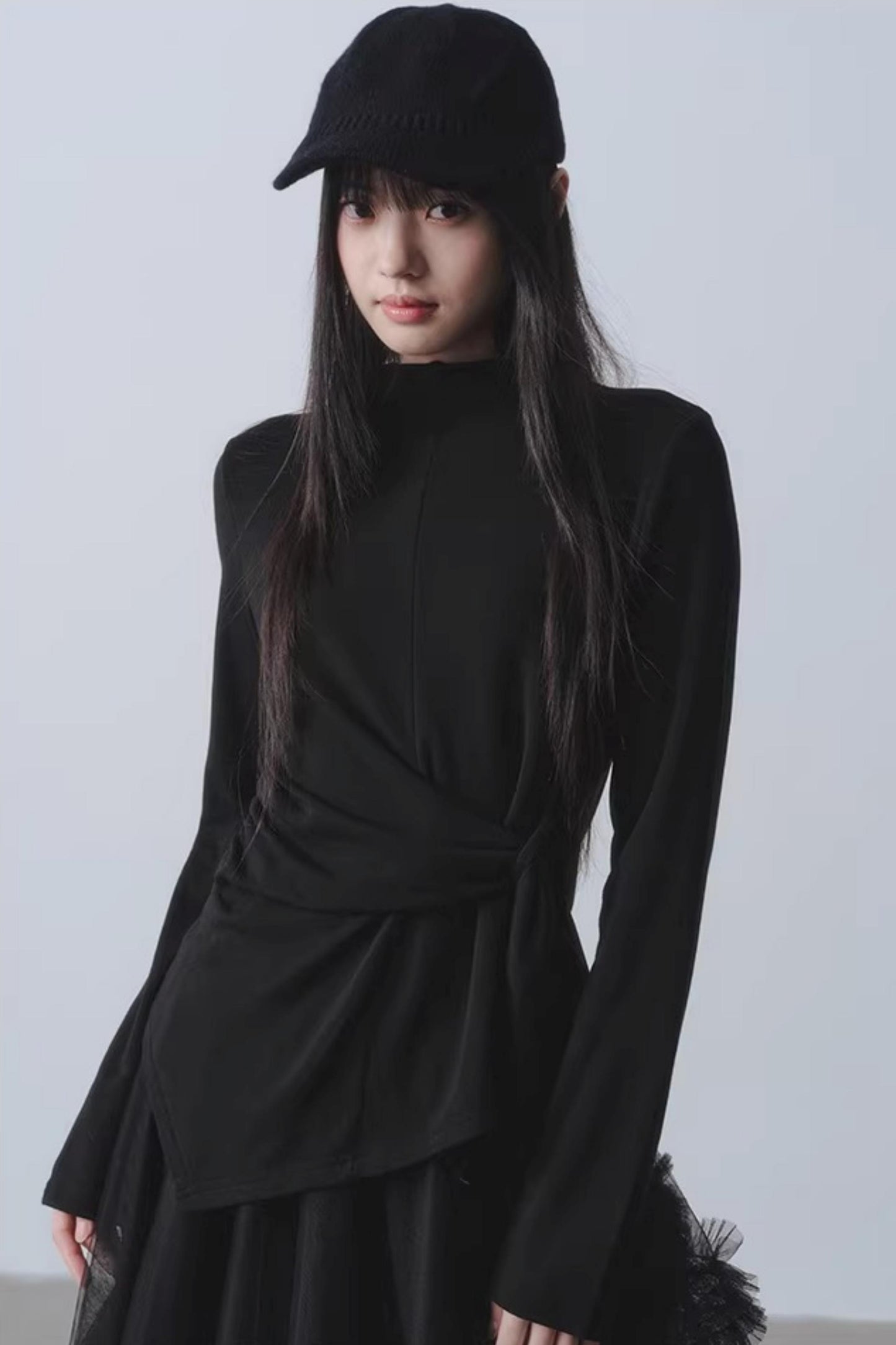 Black Alocasia Base Layer Top