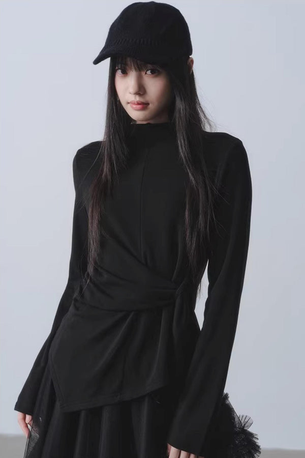 Black Alocasia Base Layer Top