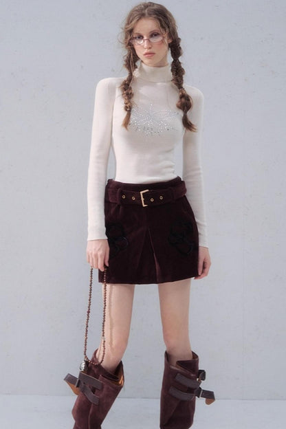 Gentle Respectfulness Wool Knit Top