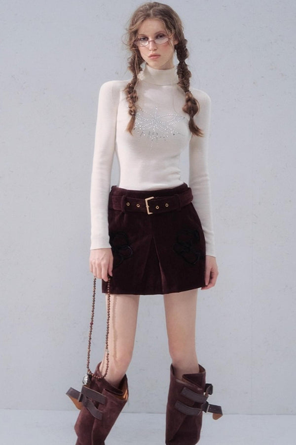 Gentle Respectfulness Wool Knit Top