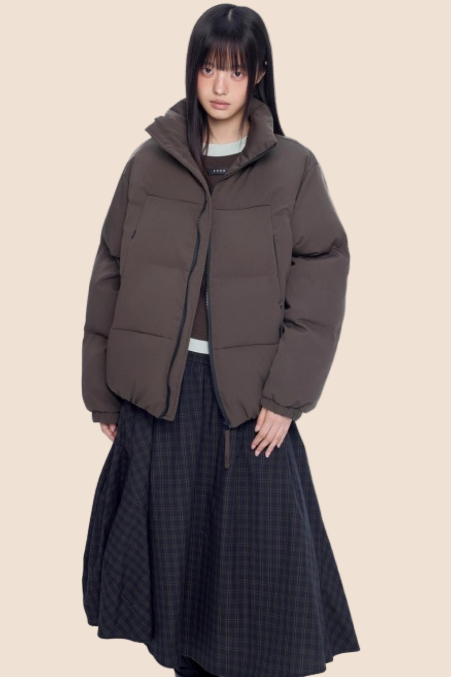 Stand-Up Collar Cotton Jacket