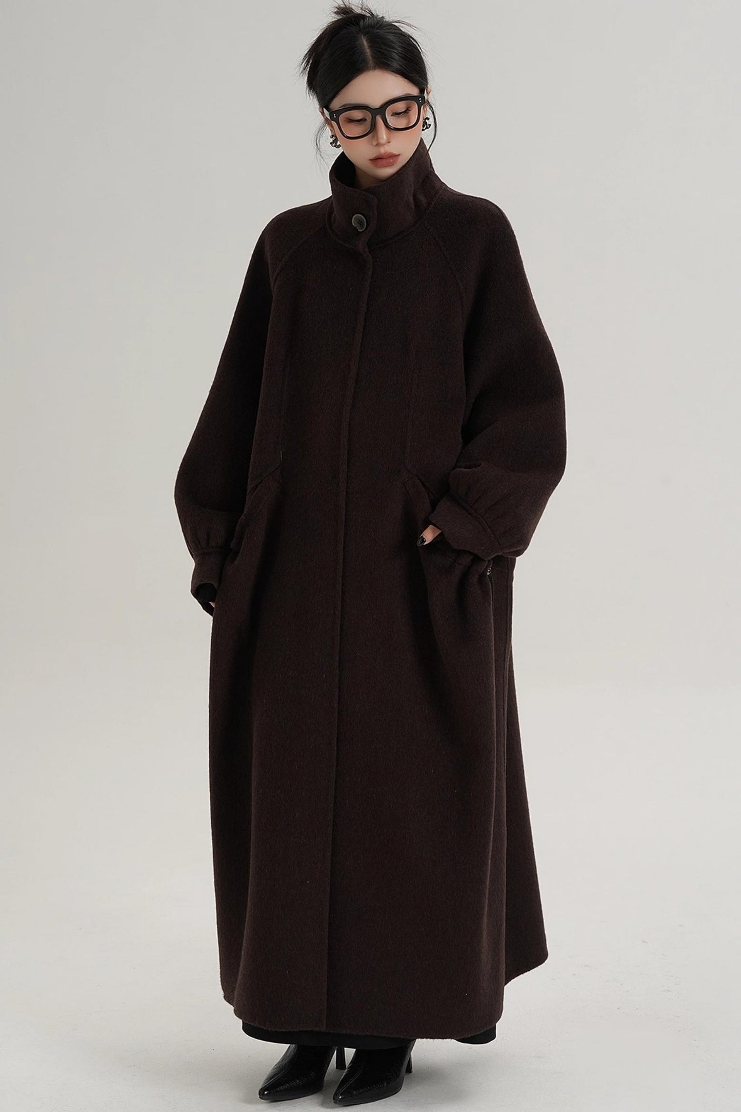 Wool Stand-Up Jacket