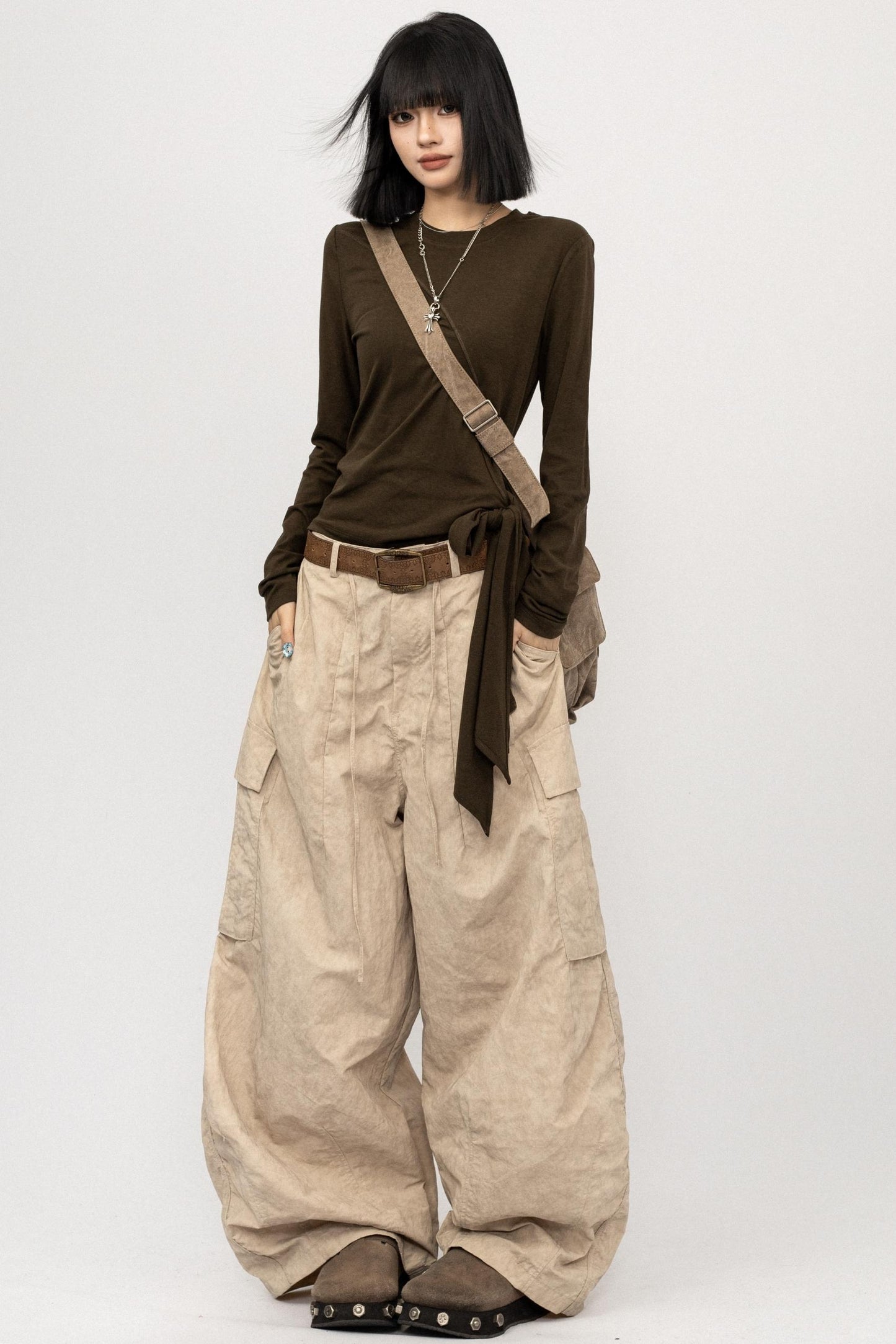 Base Strappy Long Sleeve T-Shirt