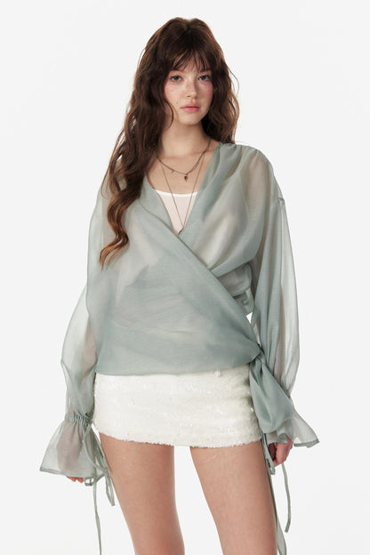 Temperament Sequin A-Line Skirt