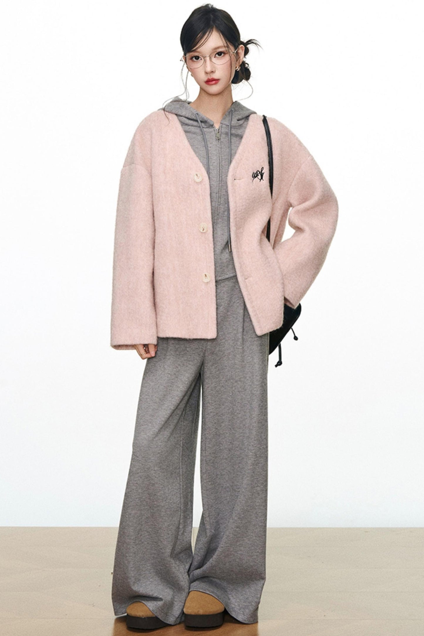 Westayone Pink Fragrance Jacket Set-Up