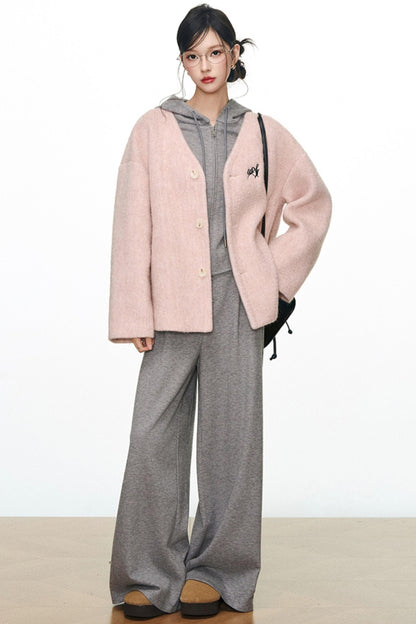 Westayone Pink Fragrance Jacket Set-Up