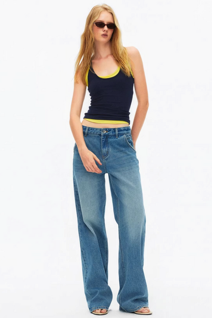 Elastic Cotton Slimming Top