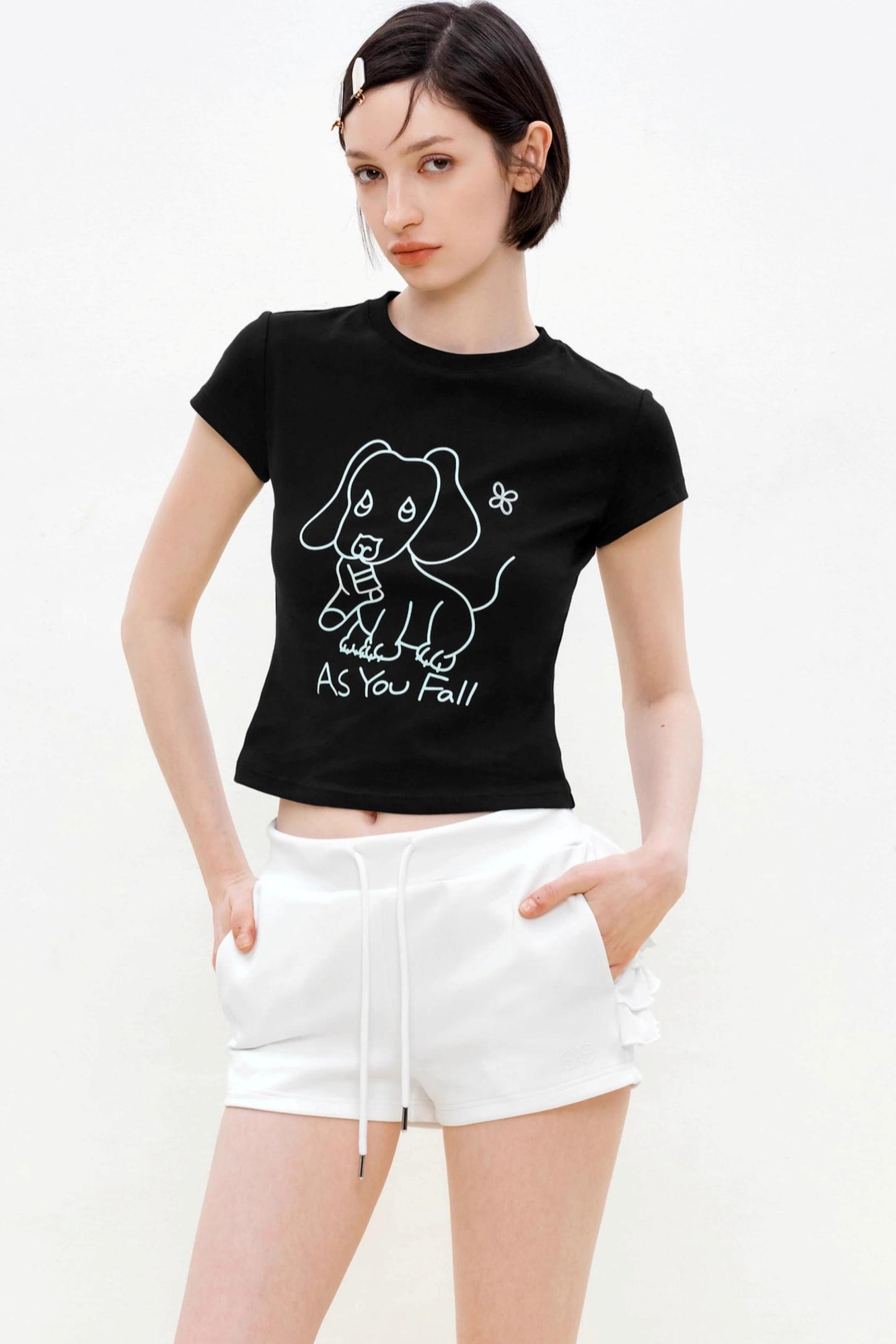 Summer Dog Slim Fit Tee