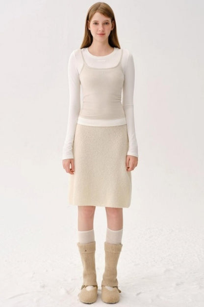 Softening Mask Long-Sleeve Top